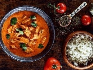 Bengali Curry served with rice